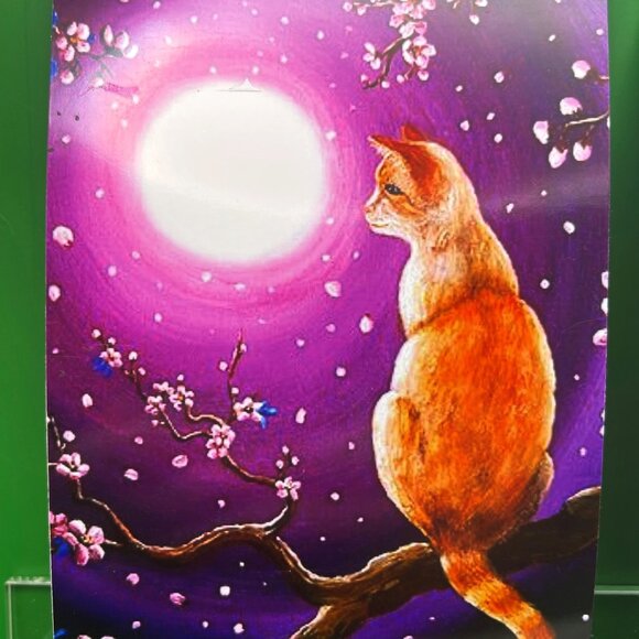 Cat Kitten Theme Kitchen Refrigerator Magnets Handmade Lot of 7 Feline Tiger - Picture 7 of 9